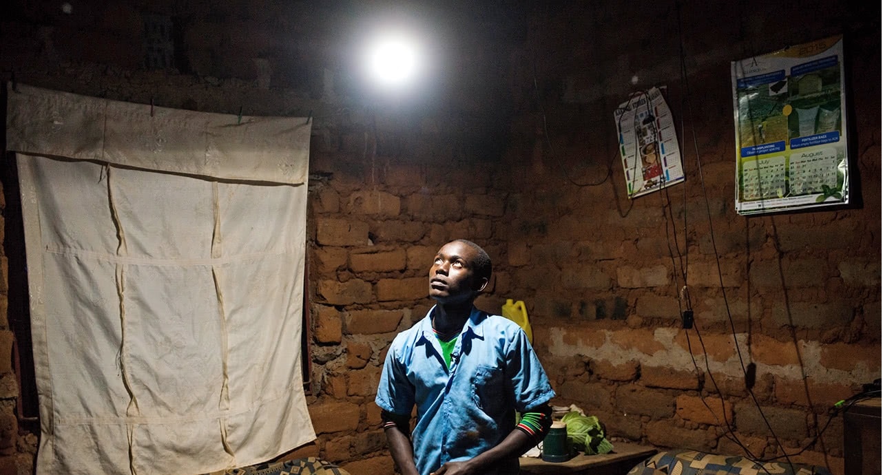 Solar lamps Kenya